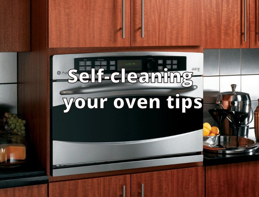 Self-cleaning your oven tips